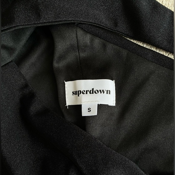 Revolve Dress Women’s Small Erika Cut Out Dress in Black Bodycon LBD Superdown - Picture 6 of 9